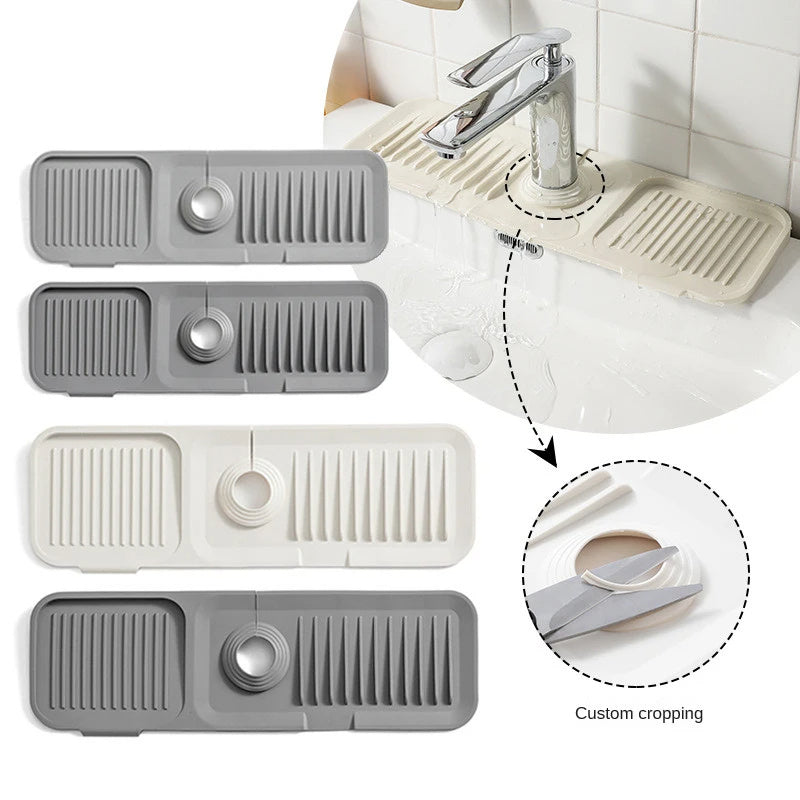 Faucet Splash-Proof Draining Pad