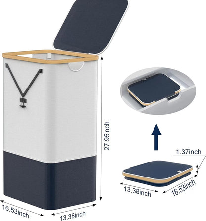 Duo-Tone Laundry Hamper