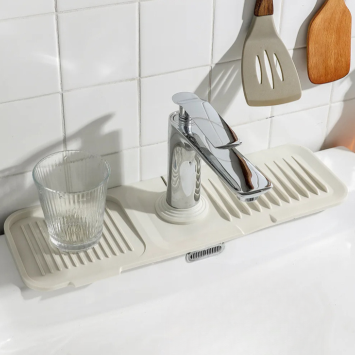 Faucet Splash-Proof Draining Pad