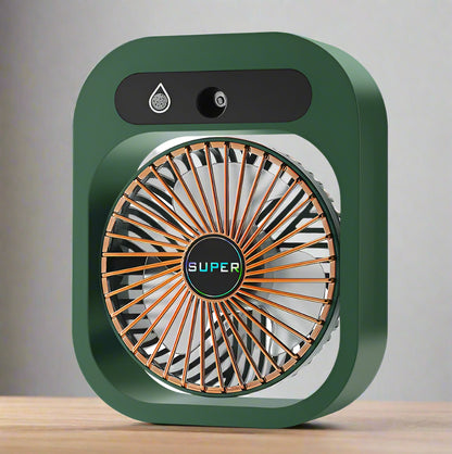 Misting Desk Fan Humidifier